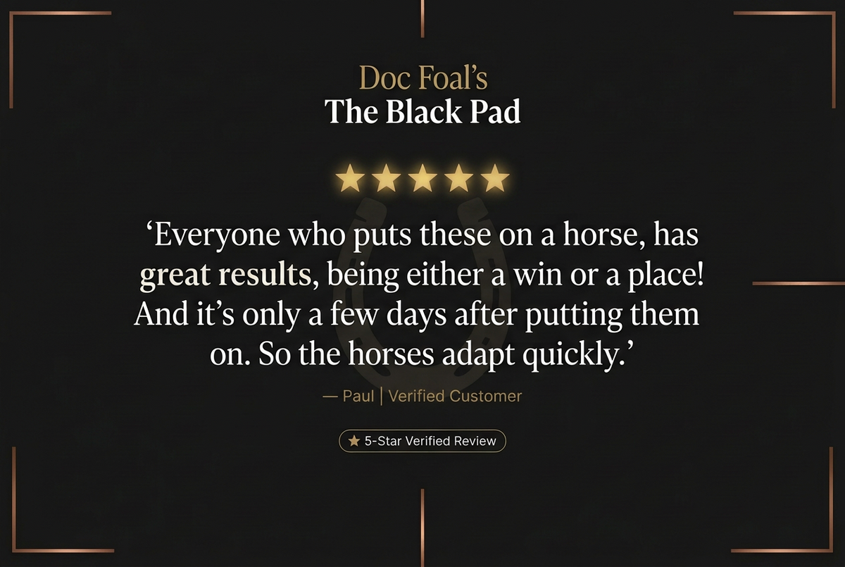 Doc Foal's Sport PLUS Hoof Pad - Magnetic & Copper Infused