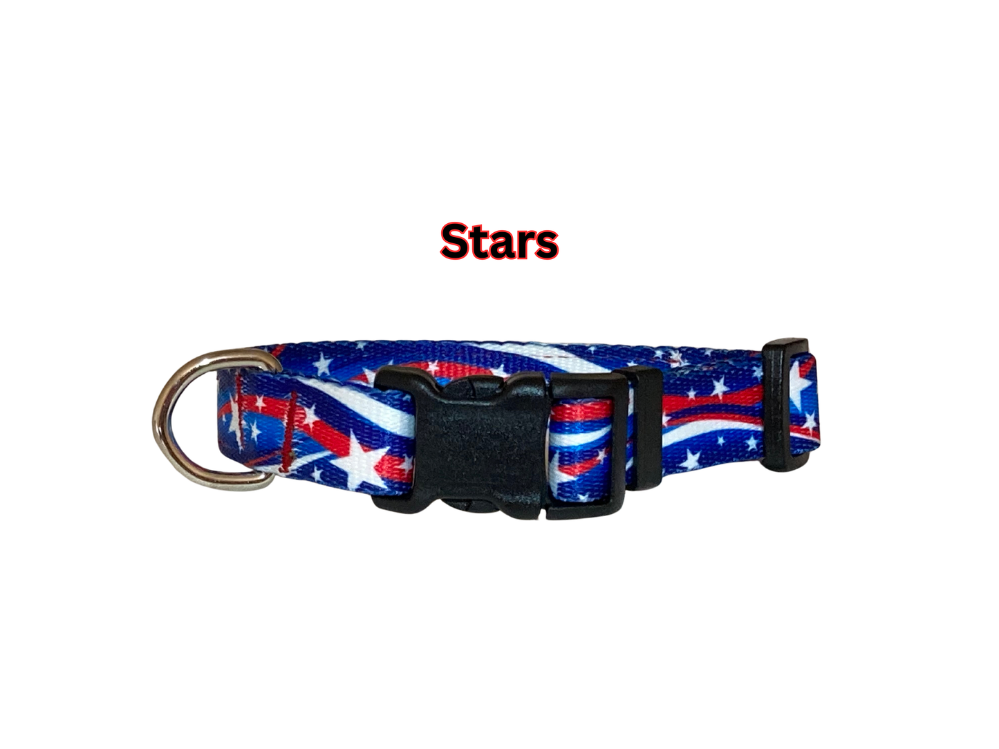 Maxx2 Magnetic Dog Collar for Arthritis and Improved Wellness in Dogs - Stars pattern.